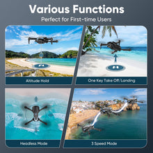 Load image into Gallery viewer, X-shop Foldable Drone with 1080P Camera for Beginners & Kids, FPV RC Quadcopter Toys