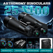 Load image into Gallery viewer, Sogries 25x100 Astronomy Binoculars for Stargazing High Powered Long Range