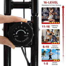 Load image into Gallery viewer, BARWING Folding Exercise Bike Stationary Bikes for Home,3 in 1Exercise Bikes X3-Black)