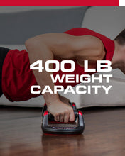 Load image into Gallery viewer, Perfect Pushup Elite - Rotating Handle Design with Steel Ball Bearings for Smooth, Effortless Handle Rotation - Ergonomic Grips, 8" Base & Textured, Non-Slip Bottom Treads - Supports up to 400lbs