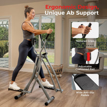 Load image into Gallery viewer, Sunny Health & Fitness Smart Air Walker Elliptical - Gray