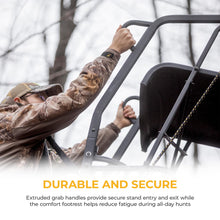 Load image into Gallery viewer, Hawk Big Denali Climbing Tree Stand, 18 Foot Deer Hunting Ladderstand