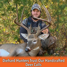 Load image into Gallery viewer, Nationwide Scents Deer Hunting Combo - Grunt Call and Rattle Bag - Ultimate Rattle Bag Deer Call and Buck Grunt Call for Whitetail Deer Hunting
