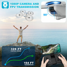 Load image into Gallery viewer, Quadcopter with Voice Control, Gestures Selfie, Altitude Hold, One Key Start, 3D Flips