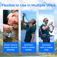 Load image into Gallery viewer, Waterdrop Portable Water Filter Straw, Camping Water Filter