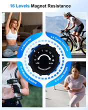 Load image into Gallery viewer, Recumbent Exercise Bike for Seniors - 400LB Weight Capacity Recumbent Bikes -Blue
