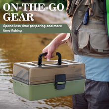 Load image into Gallery viewer, 3-Layers Fishing Tackle Kit With Tackle Included, 475 Pcs