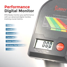 Load image into Gallery viewer, Sunny Health & Fitness Smart Compact Full Motion Rowing Machine