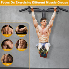 Load image into Gallery viewer, Kipika 48" Ceiling Mounted Pull Up Bar - 400lbs Maximum Weight