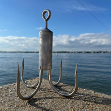 Load image into Gallery viewer, Clarkspoon Fishing Bridge and Pier Gaff for Retrieving Your Catch - Stainless Steel Hooks (16/0)