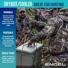 Load image into Gallery viewer, ENGEL UC13 13qt Leak-Proof, Air Tight, Drybox Cooler and Small Hard Shell Lunchbox for Men and Women in Elemental Blue