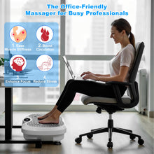 Load image into Gallery viewer, XIHEIMA Vibration Plate Exercise Machine for Lymphatic Drainage, Whole Body Fitness Workout Equipment Stand Shake Board Sport Gym for Weight Loss Fat Burner for Women Men (White)