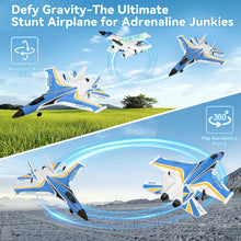 Load image into Gallery viewer, 4DRC G1 RC Plane for Adults Kids, RC Airplane Fighter Jet 2.4GHz 4 Channel 6-axis