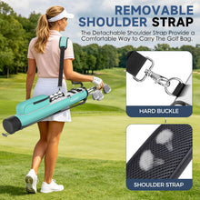 Load image into Gallery viewer, Findway Golf Stand Bag, Small Golf Bag for The Driving Range, Par 3 and Executive Courses, Lightweight Golf Club Carry Bag with Ball Holder and Pockets for Men Women