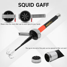 Load image into Gallery viewer, SANLIKE Telescopic Octopus Fishing Gaff for Offshore Boating & Rock Fishing