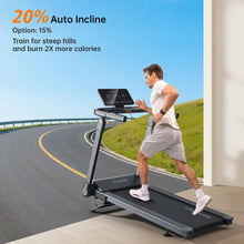 Load image into Gallery viewer, Vitalwalk Foldable Treadmill with Auto Incline