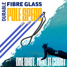 Load image into Gallery viewer, Reef Sling Spears Hawaiian Sling Pole Spear 6ft Blue Fishing Spear Set