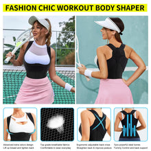 Load image into Gallery viewer, URSEXYLY Back Brace For Women Waist Trainer Vest -Adjustable Posture Trainer(3XL,Black)