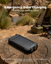 Load image into Gallery viewer, BLAVOR Solar Power Bank 10,000mAh Portable Wireless Charger for Cell Phones