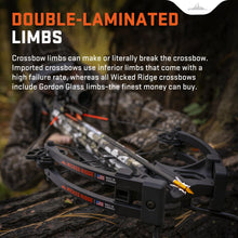 Load image into Gallery viewer, Wicked Ridge by TenPoint Warrior 400, Peak XT - 400 FPS - Uncompromising Performance Under $500 - Includes Pro-View 400 Lighted Scope, Rope Cocker & Three Match 400 Arrows