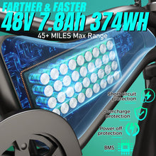 Load image into Gallery viewer, Folding Electric Bike for Adults, 374Wh Ebike, 20MPH Electric Bikes, 14" Foldable Electric Bicycle, 20-50 Miles Electric Bikes