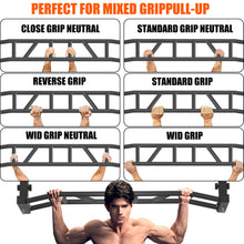Load image into Gallery viewer, HWOOUSA 48" Ceiling Mount Pull Up Bar - Maximum Weight 600 Lbs
