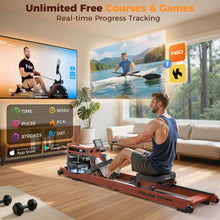 Load image into Gallery viewer, YOSUDA Water Rowing Machines for Home Use (CLASSIC-22L Tank)