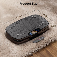 Load image into Gallery viewer, Vibration Plate Exercise Machine: TISSCARE Vibrating Plates for Weight Loss and Lymphatic Drainage, 400lbs Shake Plate Whole Body Workout Platform for Home Fitness Fat Burner Sedentary Office