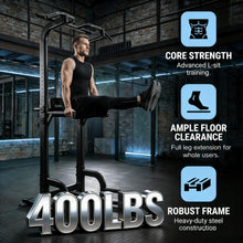 Load image into Gallery viewer, BARWING Pull Up Bar Station- Full Black