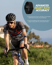 Load image into Gallery viewer, Scosche Rhythm+ 2.0 Heart Rate Monitor Armband for Running, Cycling, Exercise & Recovery -Blue