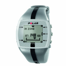Load image into Gallery viewer, Polar FT4 Heart Rate Monitor Watch (Silver / Black)