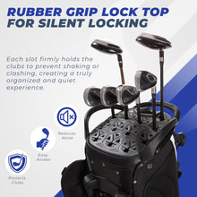 Load image into Gallery viewer, 14 Way Golf Stand Bag with Rubber T-Lock and Phone Charger Pocket