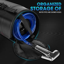 Load image into Gallery viewer, Teamaze Camping Shower,12L Portable Camp Shower Bag with Upgraded Screw Lid, Auto Pressure Pump, Solar Shower, Camping Shower Head for Beach Camping, Hiking, Traveling, Washing