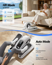 Load image into Gallery viewer, UMAY Under Desk Elliptical Machine, Electric Eclipse Leg Exerciser While Sitting for Seniors with 12 Speeds, Foot Peddler Exercise Machine, Manual & Auto Mode, Seated Pedal Exerciser for Home Office