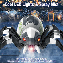 Load image into Gallery viewer, Remote Control Spider, RC Moving Spider Robot Toys for Kids, Halloween Gifts for Birthday Party Joke Pranks, Wireless Remote Controlled Spider