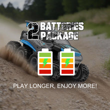 Load image into Gallery viewer, Amphibious Remote Control Car 8WD RC Monster Truck, 2.4GHZ 1:16 Waterproof All-Terrain Off-Road RC Cars Toys, Blue