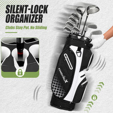 Load image into Gallery viewer, XDriveMax 14-Way Molded Lock Top Golf Cart Bag,Silent Golf Bags for Men