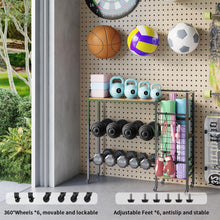 Load image into Gallery viewer, HavenlyYouth Dumbbell Rack, Gym Storage Rack, Weight Rack for Home Gym, Dumbbells