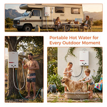 Load image into Gallery viewer, TOPWISH 8L Propane Tankless Water Heater 2.11GPM, Outdoor Water Heater