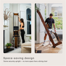 Load image into Gallery viewer, WaterRower Walnut Rowing Machine with S4 BLE Monitor - Lo-Rise