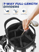 Load image into Gallery viewer, Sturdum Lightweight 7 Way Golf Stand Bag for Men Women, Upgrade Base