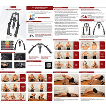 Load image into Gallery viewer, Twister Arm Trainer, 3 in 1 Hydraulic Power Chest Workout Equipment with Ab Roller Wheels and Hooks