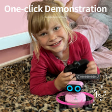 Load image into Gallery viewer, Robot Toys, Remote Control Robot Toy, RC Robots for Kids with LED Eyes, Flexible Head & Arms (Pink)