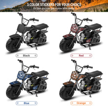 Load image into Gallery viewer, Mini Dirt Bike for Kids, 105CC 4-Stroke Kid Gas Powered Off-Road Pocket Pit Trail Motorcycle W/EPA Approved