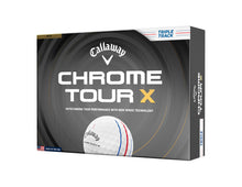 Load image into Gallery viewer, Callaway Golf Chrome Tour X 2026 Golf Balls(White Triple Track,One Dozen)