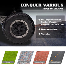 Load image into Gallery viewer, 24V Kids Electric UTV Toy Car with Remote Control, All-Terrain Off-Road Ride On Vehicle for Big Kids 3-8 Years, Powerful Motor (Black)