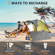 Load image into Gallery viewer, HOWEASY Portable Power Station,120W(240W Peak) Solar Generator