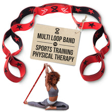 Load image into Gallery viewer, Two8 Bands Multi Loop Resistance Bands- Athletic Training-Record Breaking Red(heavy)