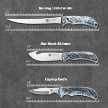 Load image into Gallery viewer, KNINE OUTDOORS Hunting Deer Knife Set Field Dressing Kit
