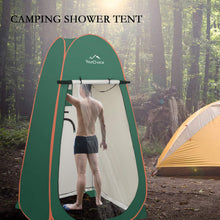 Load image into Gallery viewer, Your Choice Pop-Up Shower Tent, 47.2"Wx82.7"H Changing Tent - Dark Green